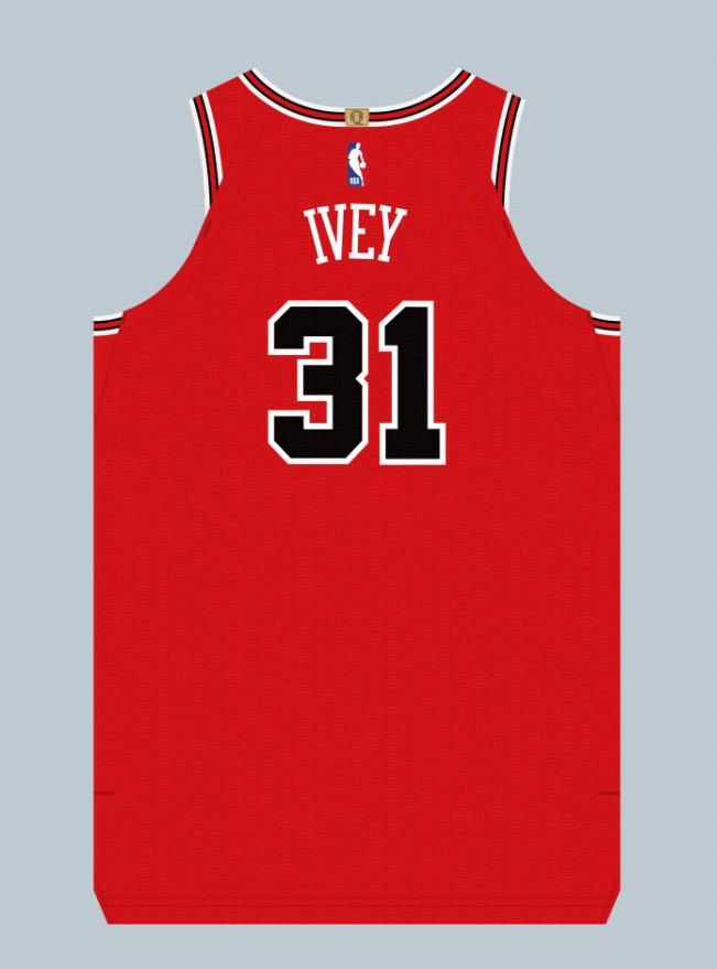 新号码新气象，艾维将在公牛改穿31号球衣，因为23号已经退役